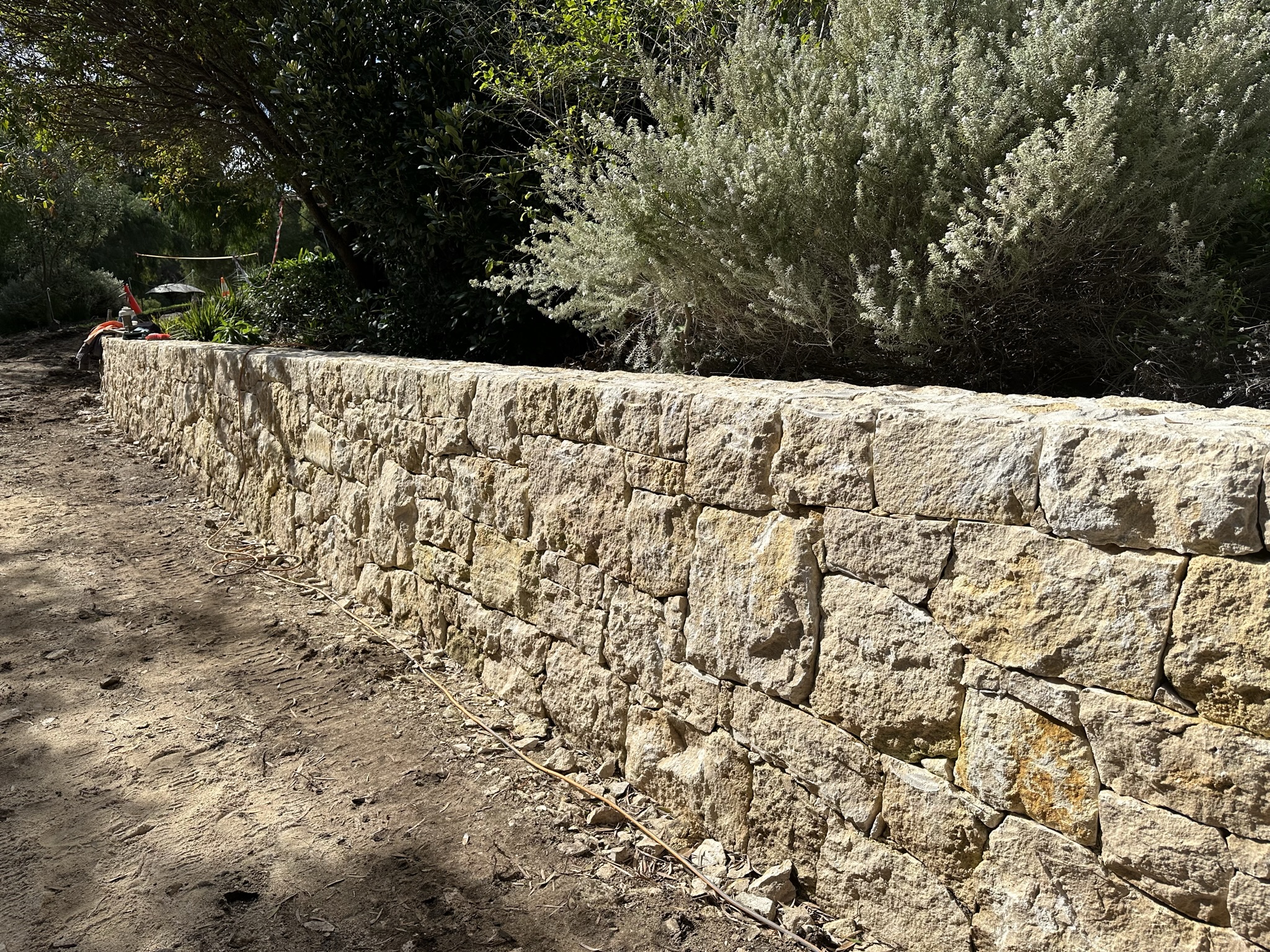 Restoring The Retaining Walls